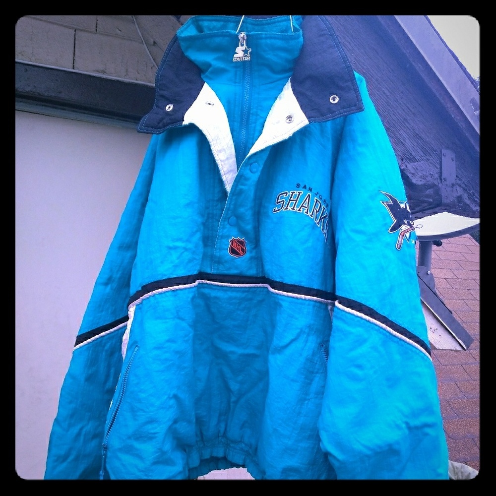 Vintage Rare Starter NHL Sharks Jacket